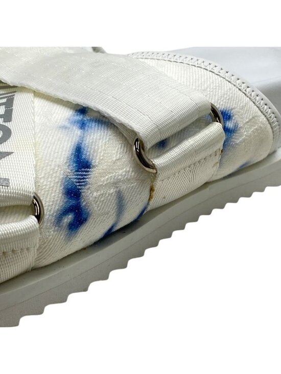 Men’s Louis Vuitton Lou Line sandals slides white blue tie dye Louis Vuitton HONOLULU MULE Slides - White Sandals, Shoes  main image 3